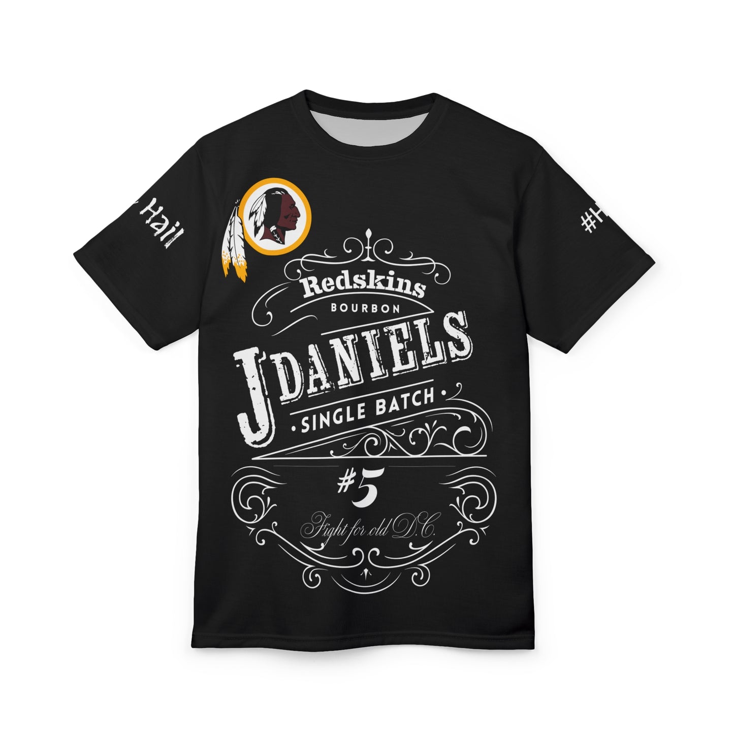 Redskins JD Bourbon All Over Tee