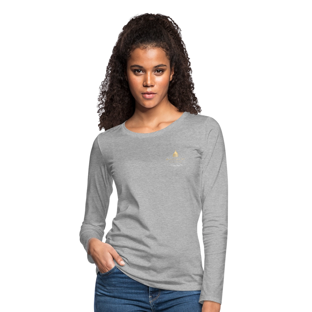 Doulas of Capitol Hill - small logo front large back - heather gray