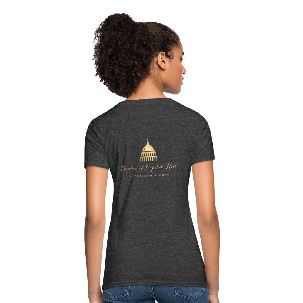 Doulas of Capital Hill Women's T-Shirt - heather black