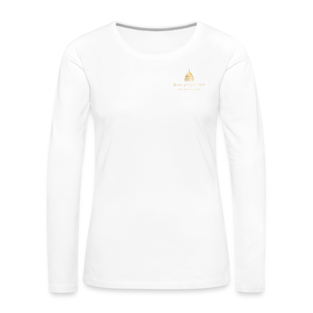 Doulas of Capitol Hill - small logo front large back - white