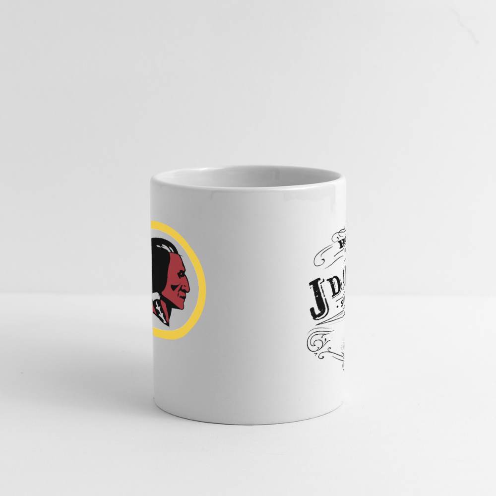Redskins JD Bourbon Mug - Color Handle - white
