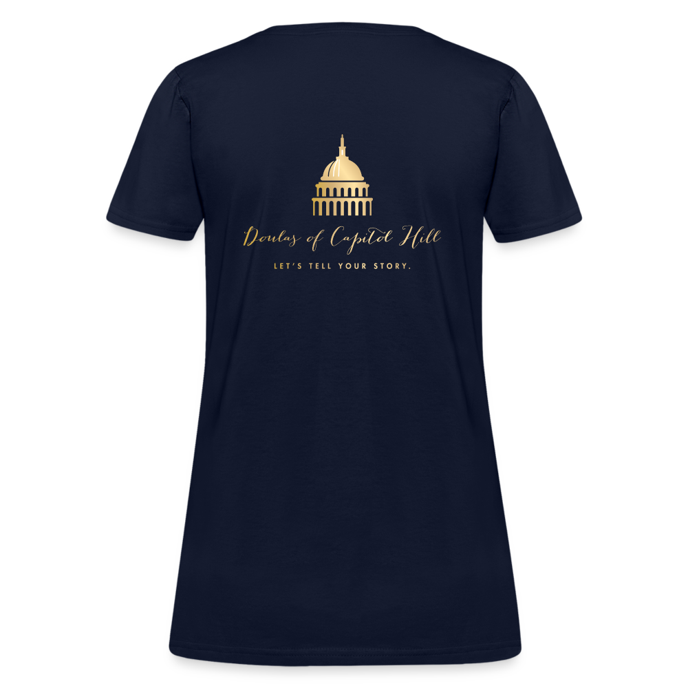 Doulas of Capital Hill Women's T-Shirt - navy