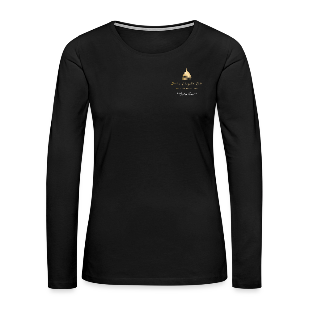 Doulas of Capitol Hill - small logo front large back - black