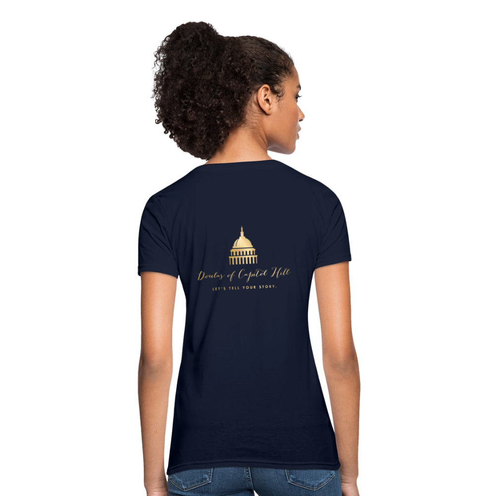 Doulas of Capital Hill Women's T-Shirt - navy