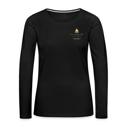 Doulas of Capitol Hill - small logo front large back - black